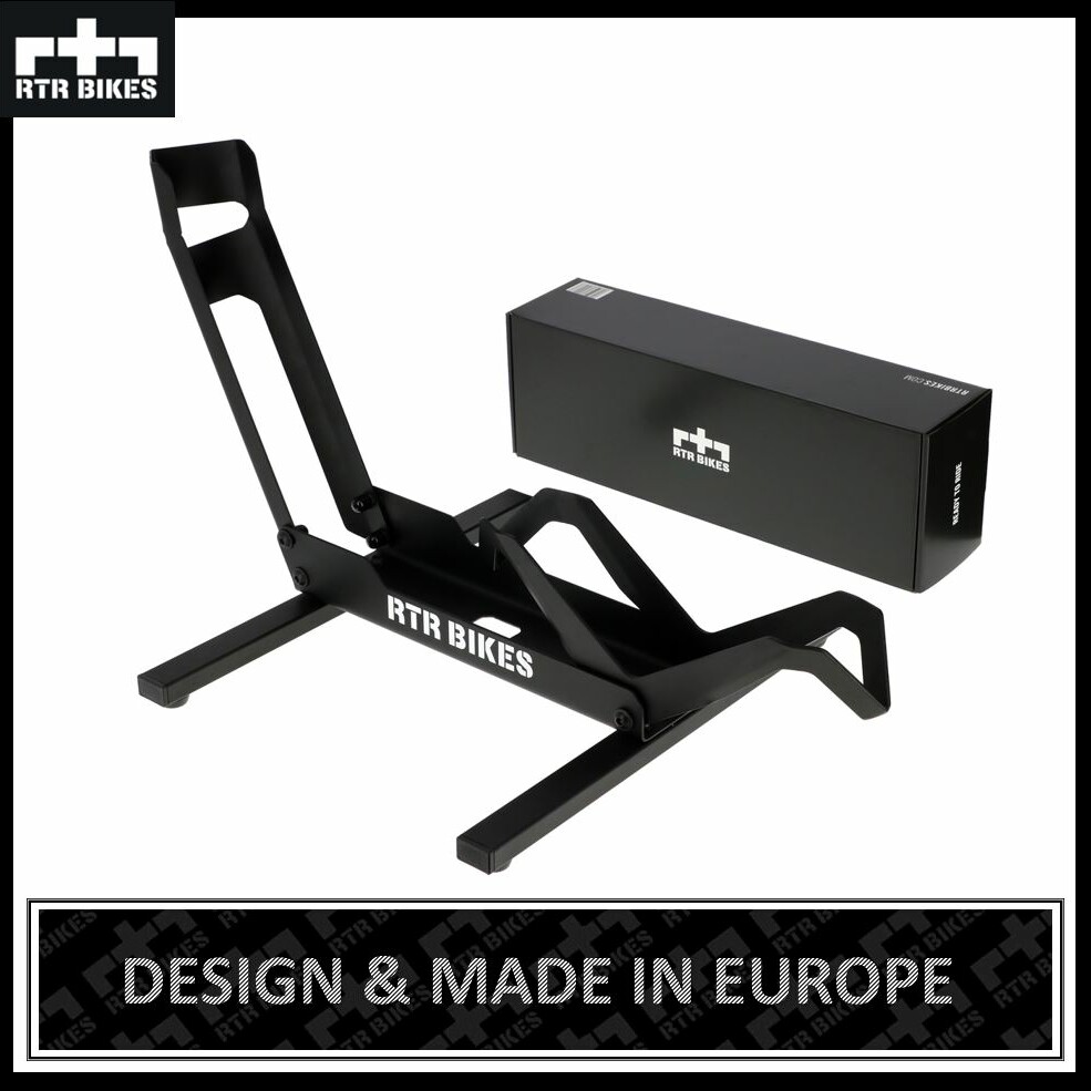 RTR Bikes Brutus UP Pro Support vélo autoportant Professionnel – Idéal pour  Garage, Maison ou Magasin : : Bricolage